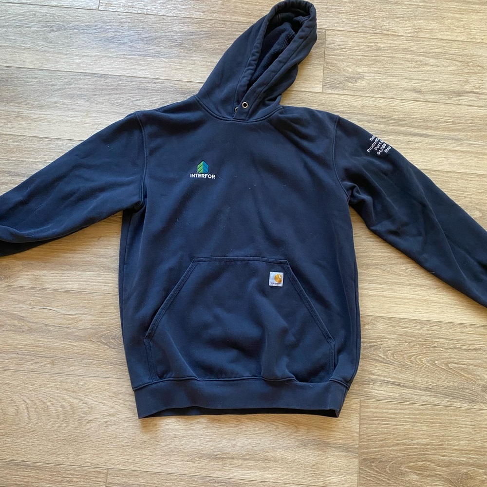Carhartt Black Sweatshirt Hoodie Casual